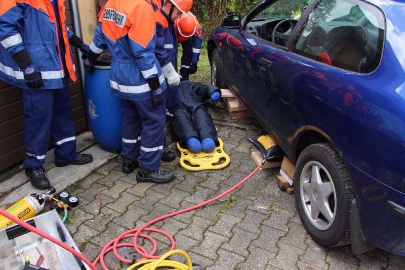 DÜW Iggelbach Feuerwehr Übung Jugendfeuerwehr