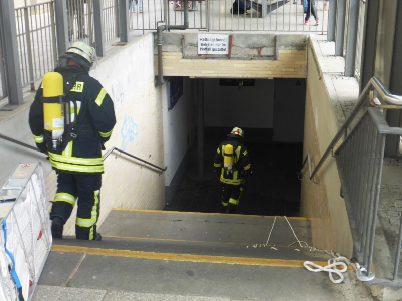 Brand im HBF (Foto: Feuerwehr Mainz)