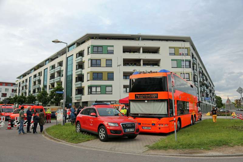 Einsatzbus der Branddirektion (Foto: Klaus Eppele)