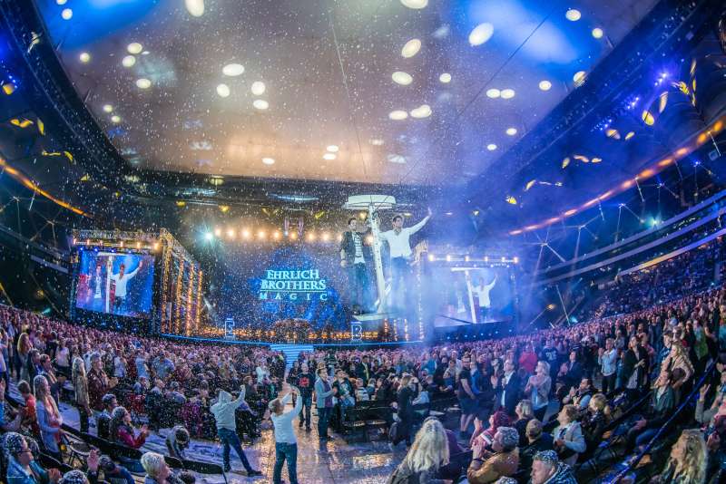 Frankfurt Ehrlich Brothers: Weltrekord mit Weltpremiere in der Commerzbank-Arena