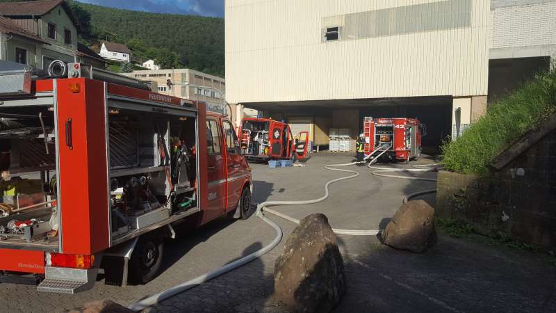 Einsatzfahrzeuge der Feuerwehreinheiten Neidenfels und Weidenthal (Foto: Feuerwehr Presseteam der VG Lambrecht)