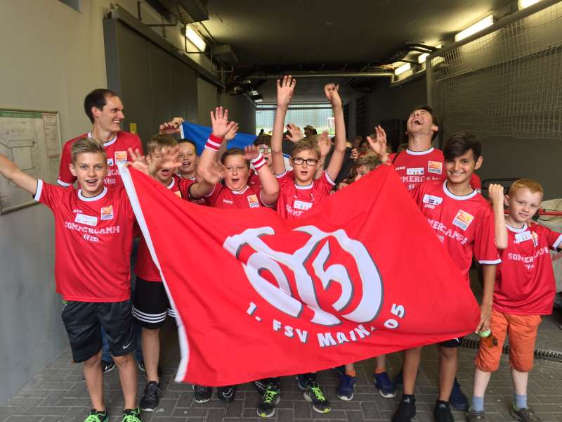 05er KidsClub erlebt tolle Tage beim Sommercamp der Bundesliga-Kids-Clubs (Foto: Bundesliga/Mainz 05)