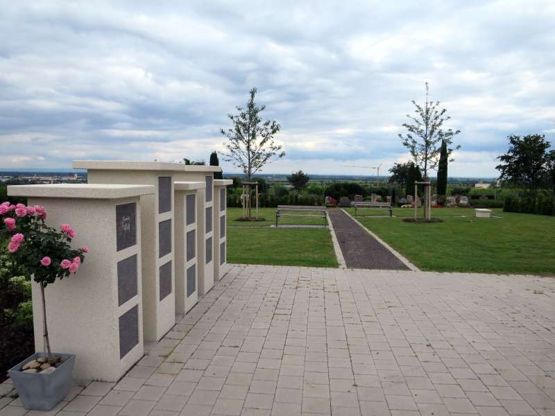 Friedhof Hambach: In Hambach wurden neue Bäume für Urnenrasen-, Rasenerd- und Baumurnengräber gepflanzt. (Foto: Stadtverwaltung Neustadt)