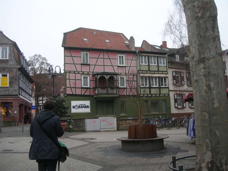 Haus in der Hauptstraße 54 (Mittelbrücke) - Foto "vorher" (Foto: Stadt Bensheim)