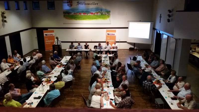 Mitglieder beim Kreisparteitag (Foto: CDU Südpfalz)