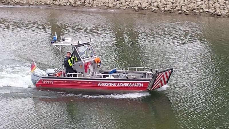 Ein Boot der Feuerwehr (Foto: Feuerwehr Ludwigshafen)