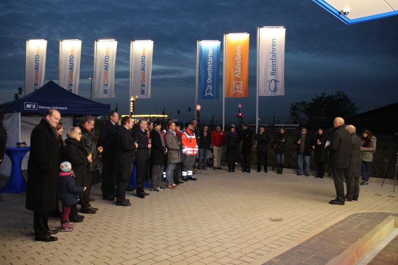 Vorstellung des GeldAUTOmats (Foto: Mainzer Volksbank eG)