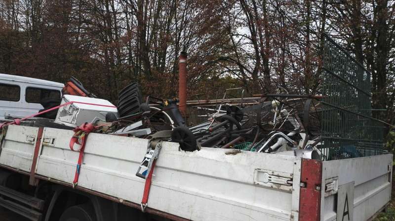 Ein kontrollierter LKW (Foto: Polizei)