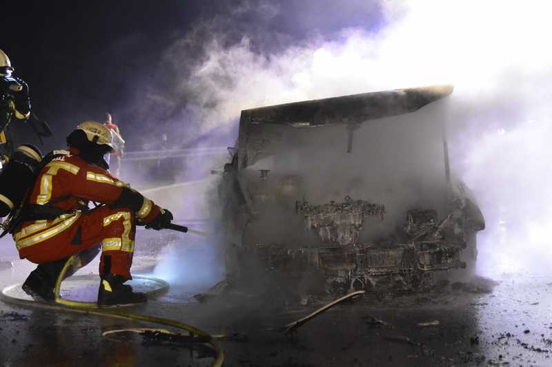 Bruchsaler Feuerwehr im Einsatz