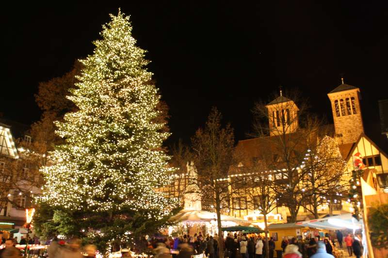 Weihnachtsmarkt in Bensheimer Altstadt (Foto: Stadt Bensheim)