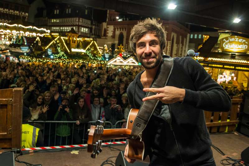 Sänger Max Giesinger (Foto: Stadt Frankfurt)