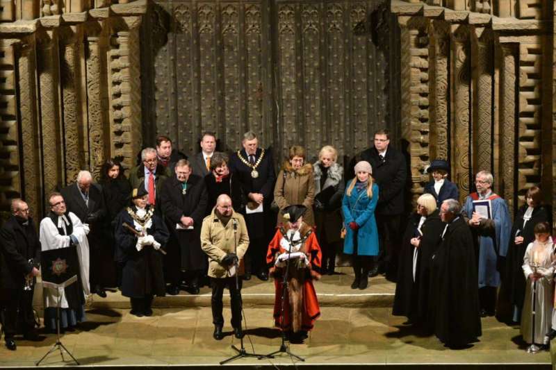 Feierliche Eröffnung des 34. Lincoln Christmas Market (Foto: Steve Smailes)