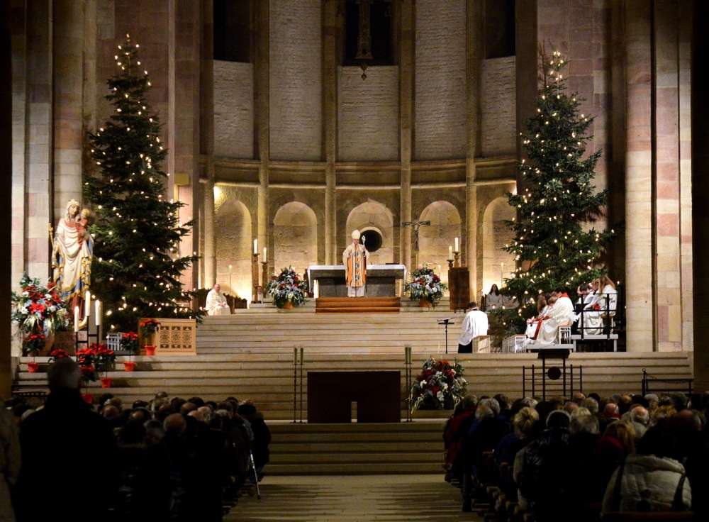 Pontifikalamt zur Christmette im Speyerer Dom (Foto: Klaus Landry)