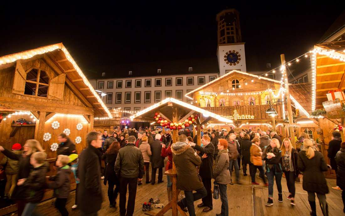 Weihnachtsmarkt Worms (Foto: Bernward Bertram)