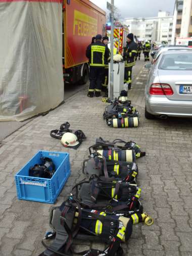 Feuerwehreinsatz in der Linckstraße (Foto: Feuerwehr)