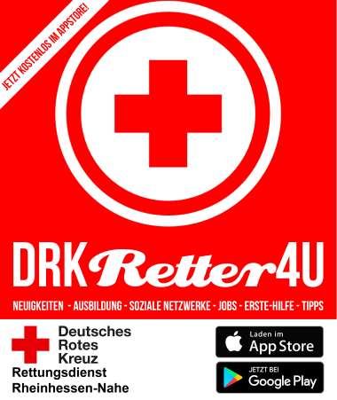 Logo der App "DRK-Retter4U"