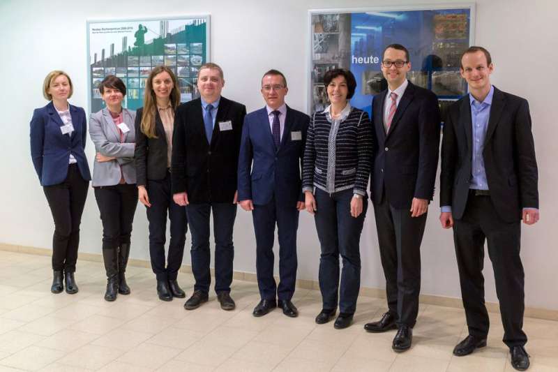 Teilnehmer des mehrtägigen Austauschs mit IT-Fachleuten aus der Partnerstadt Krakau (Foto: Stadt Frankfurt)
