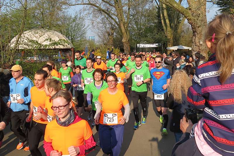 Impression vom letztjährigen Löwenlauf (Foto: Zoo Heidelberg)