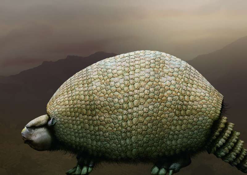 Glyptodon (Illustration Sergio de la Rosa)