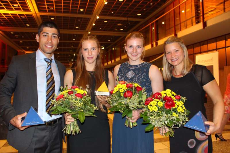 Saeid Fazoula, Carola Schmidt, Sarah Brüßler & Cathrin Dürr (Foto: Martina Amrein)