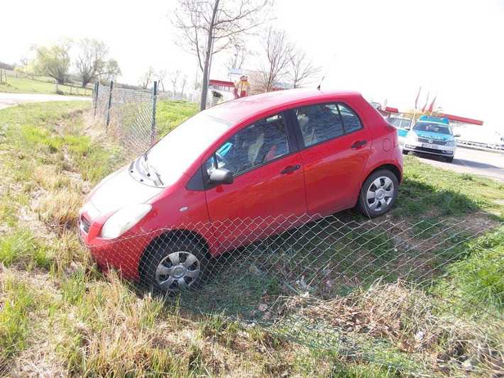 Verkehrsunfall Raststätte