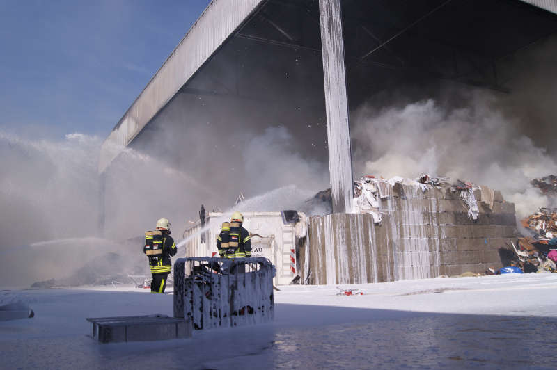 Brandeinsatz (Foto: Feuerwehr Darmstadt)