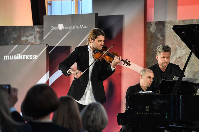 David Garrett, Preisträger Frankfurter Musikpreis 2017 (Foto: PIetro Sutera)