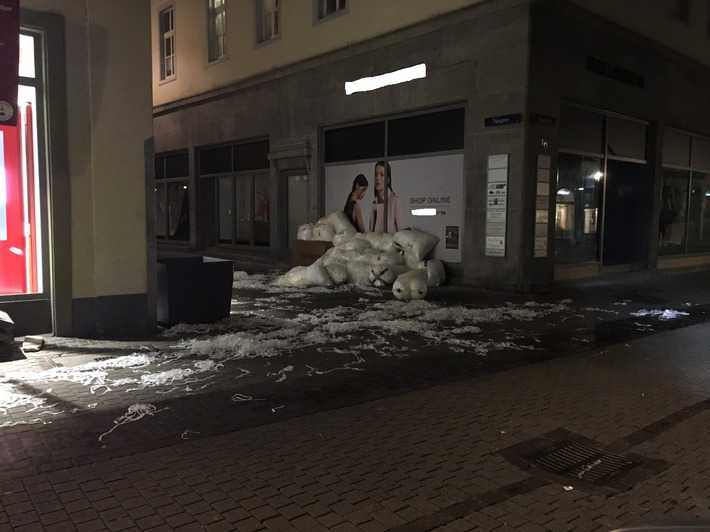 Die Altstadt in Heidelberg wurde von besooffenen Abiturienten zugemüllt