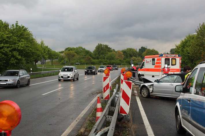 Wie durch ein Wunder wurde der Fahrer nicht verletzt