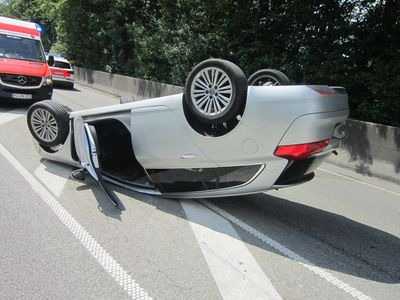 Das Unfallfahrzeug Opel Insignia