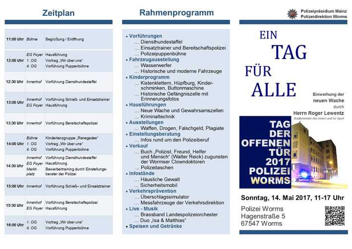 Volles Programm beim Tag der offenen Tür