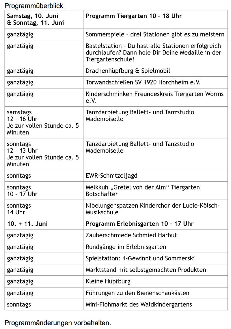 Programm