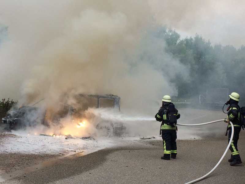 Feuerwehr Dossenheim im Einsatz (Bild: FW Dossenheim)