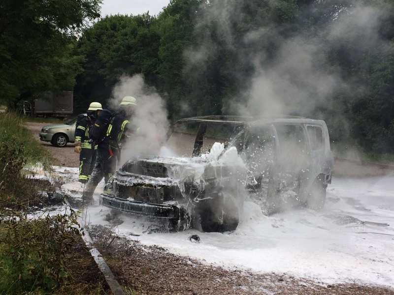 Feuerwehr Dossenheim im Einsatz (Bild: FW Dossenheim)