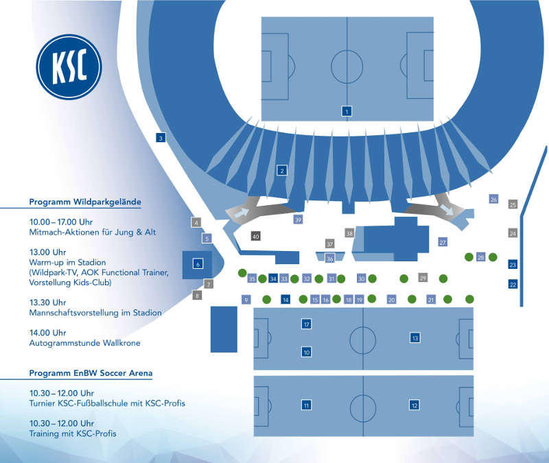 Übersichtsplan (Quelle: KSC)