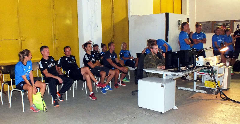 Das Trainerteam (Foto: Stabsfeldwebel Frank Wiedemann)