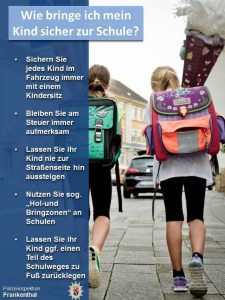 Aktion sicherer Schulweg