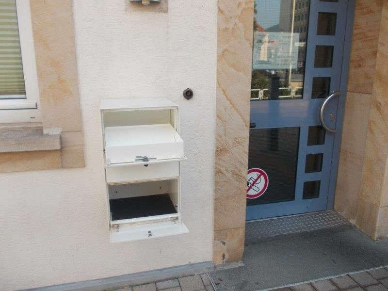 Der Briefkasten des Jobcenters (Foto: Polizei RLP)