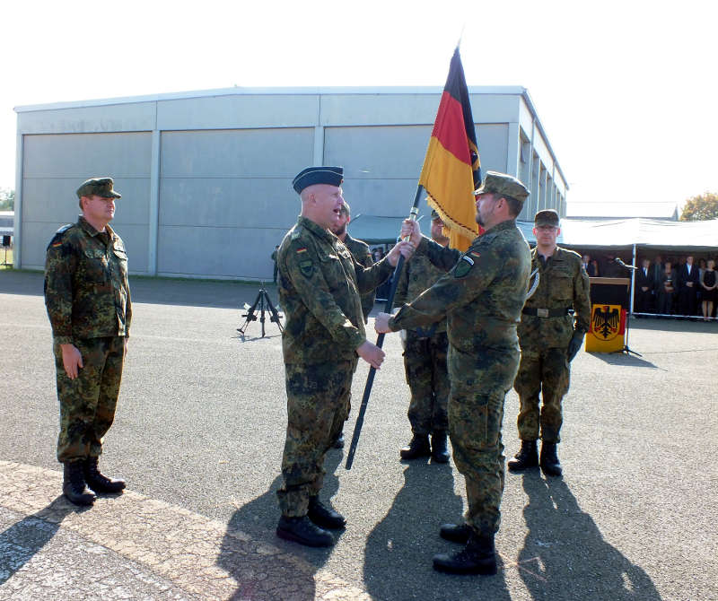 Entbindung von der Führung des Bataillons (Foto: Stabsfeldwebel Frank Wiedemann)