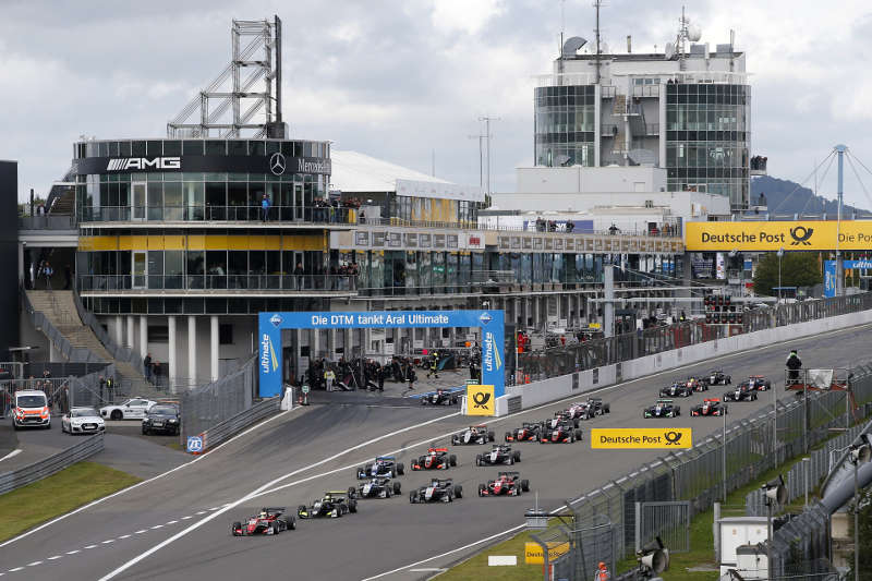 Start of the race (Foto: FIA Formel 3 Europameisterschaft)