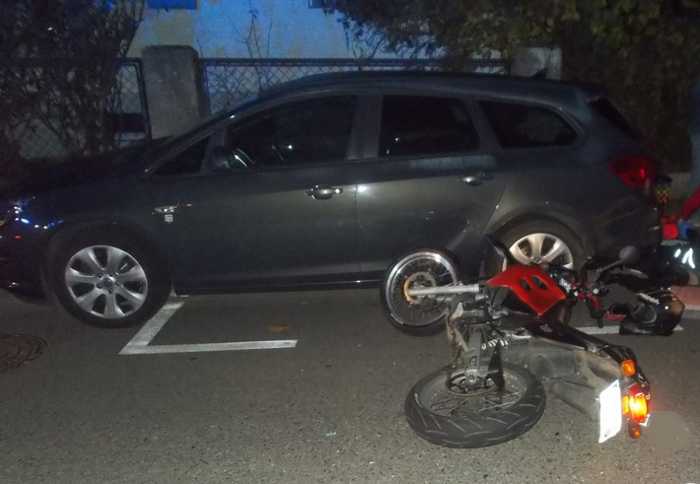 Verkehrsunfall mit Motorradfahrer