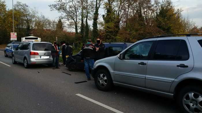 Unachtsamkeit war der Grund für diesen Unfall