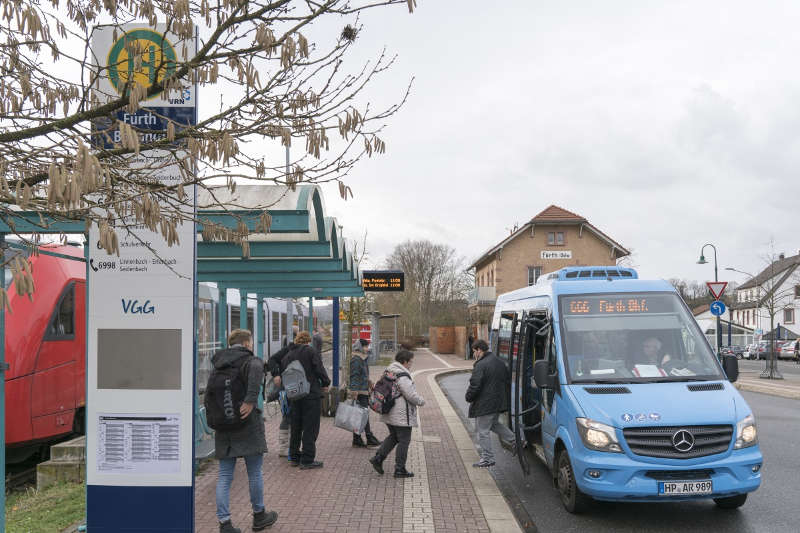 Ausgewählte Haltestellen werden mit DFI-Anzeigern ausgestattet. (Foto: VRN)