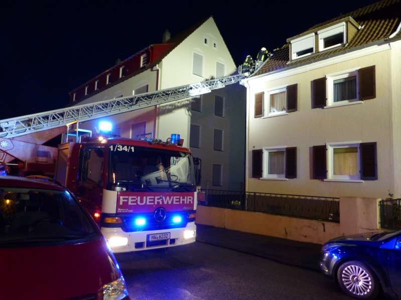 Einsatz in der Hagenstraße (Foto: Feuerwehr Neustadt)