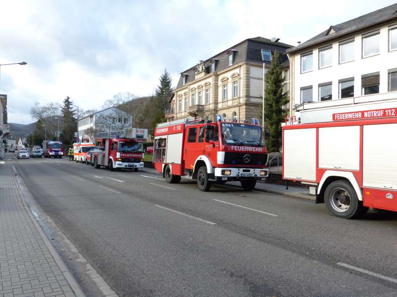Einsatz in der Maximilianstraße (Foto: Feuerwehr Neustadt)