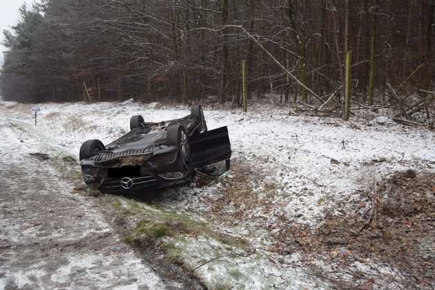 Unfallbeteiligtes Fahrzeug