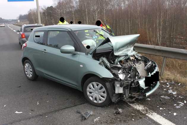 Unfallbeteiligtes Fahrzeug