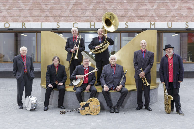 HMF-Allstars auf dem Museumsplatz (Foto: HMF/Stefanie Kösling)