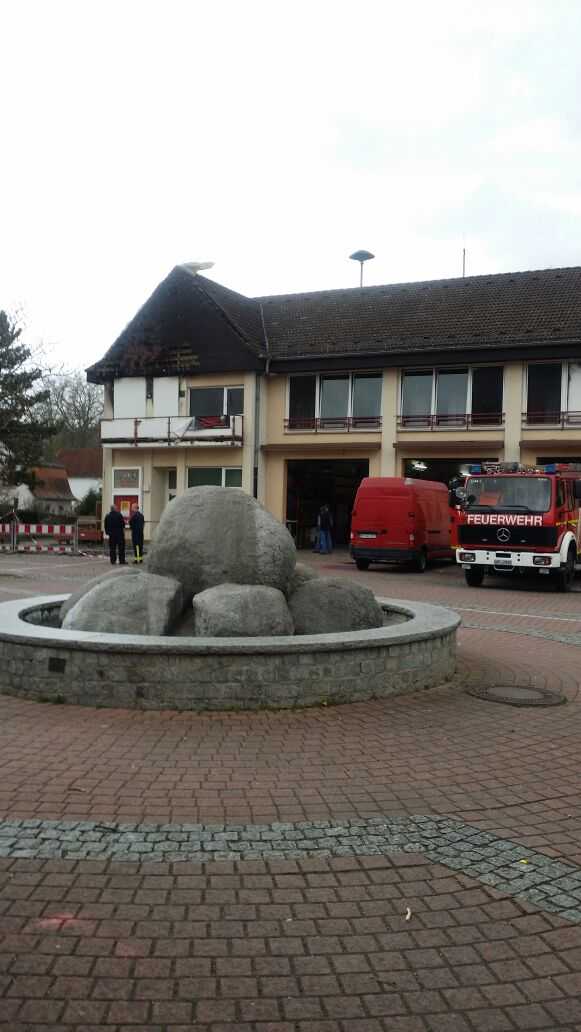 Brandlegung nach Einbruch bei der Feuerwehr