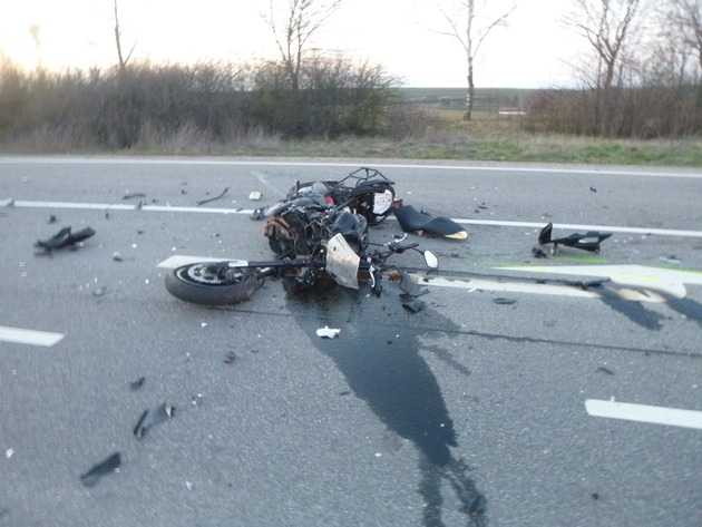 Flomborn: Kradfahrer bei Verkehrsunfall verletzt